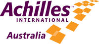 A colorful logo featuring purple and orange text, with abstract shapes symbolizing connection and growth, representing a healthcare organization.